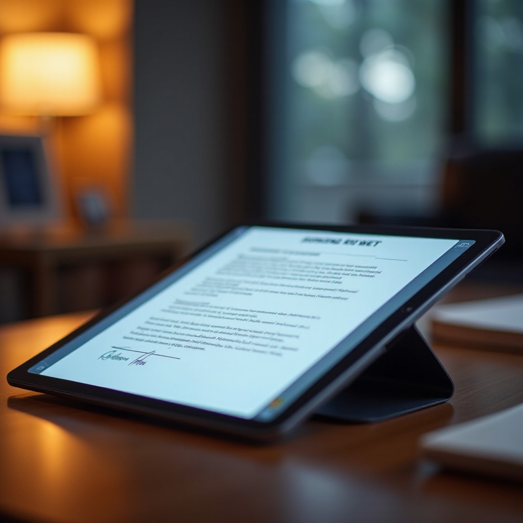 лучший планшет для подписания документов