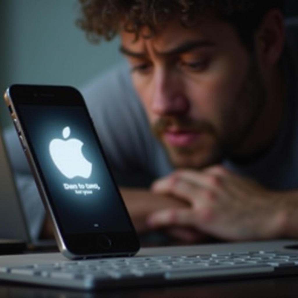 подешавање иПхоне-а је заглављено