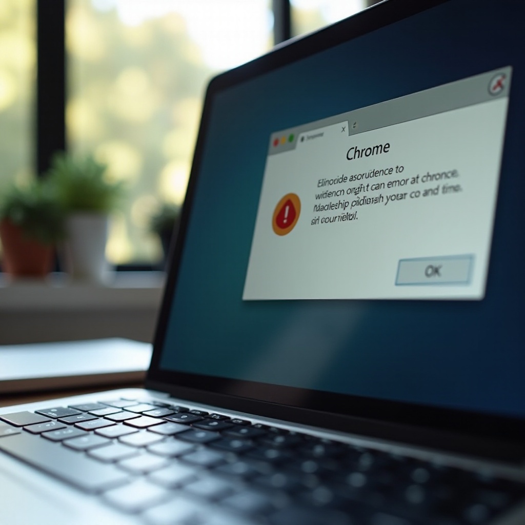 chyby ochrany soukromí chrome