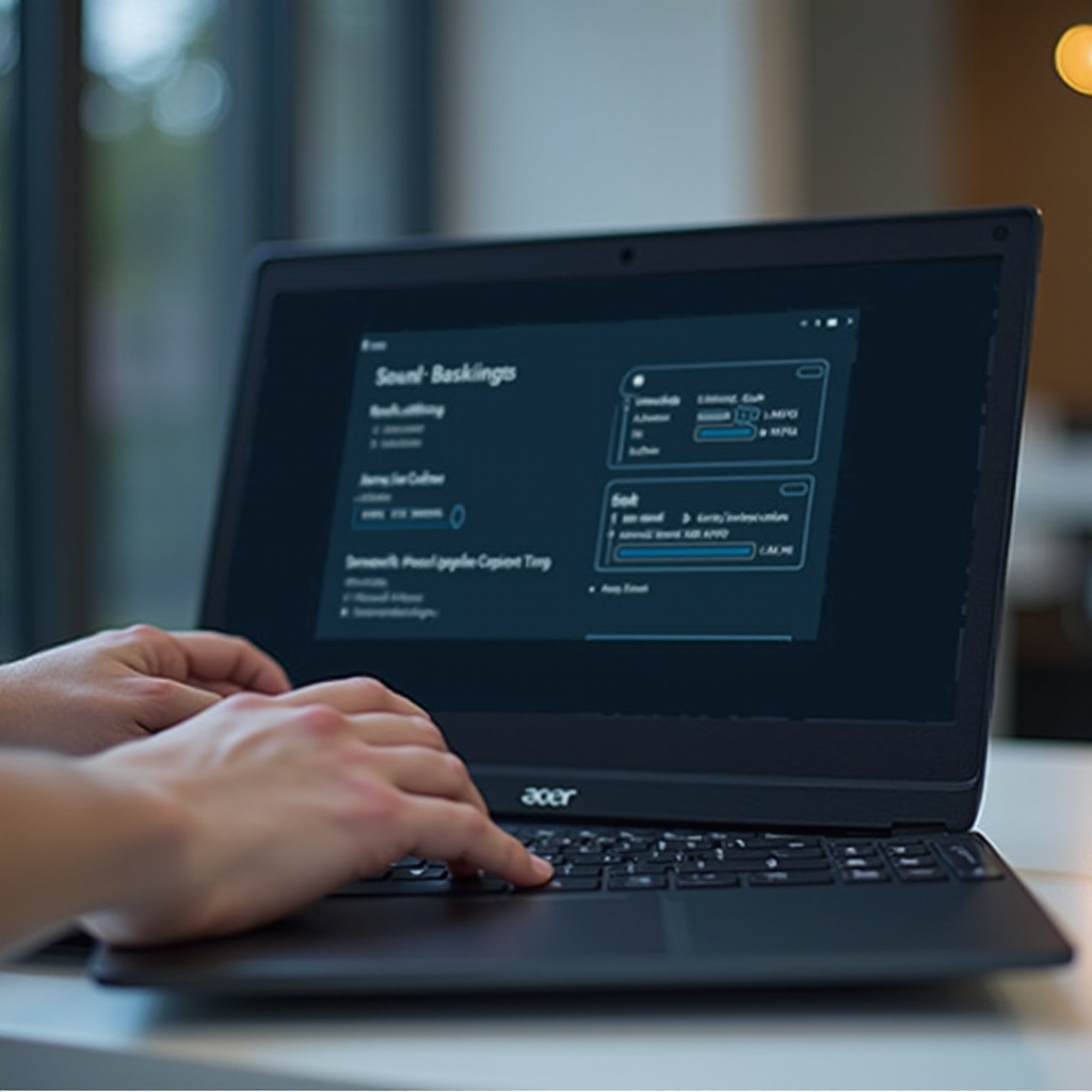 zvuk nefunguje na mém Acer notebooku