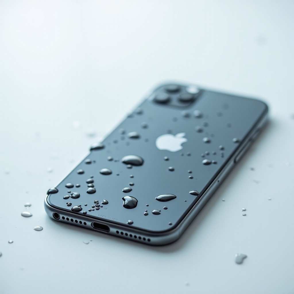 how to shake water out of iphone