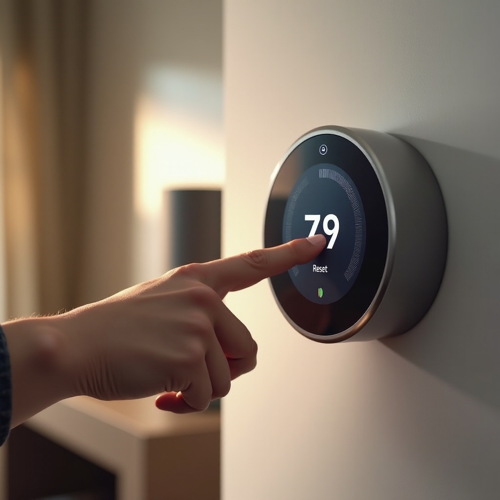 jak resetovat termostat Alexa