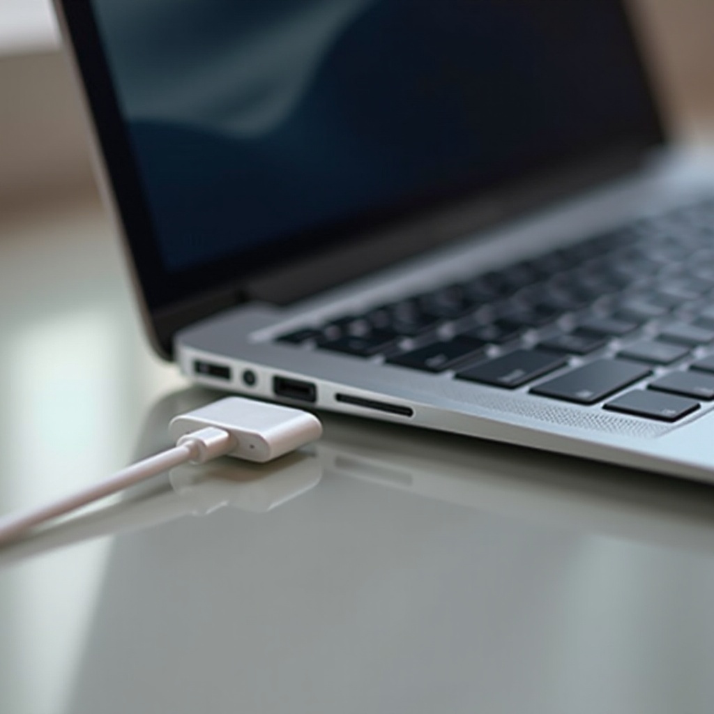 bateria nie ładuje się w MacBooku Air przez USB-C