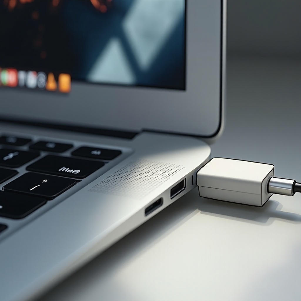 baterie se nenabíjí na MacBooku Air přes USB-C