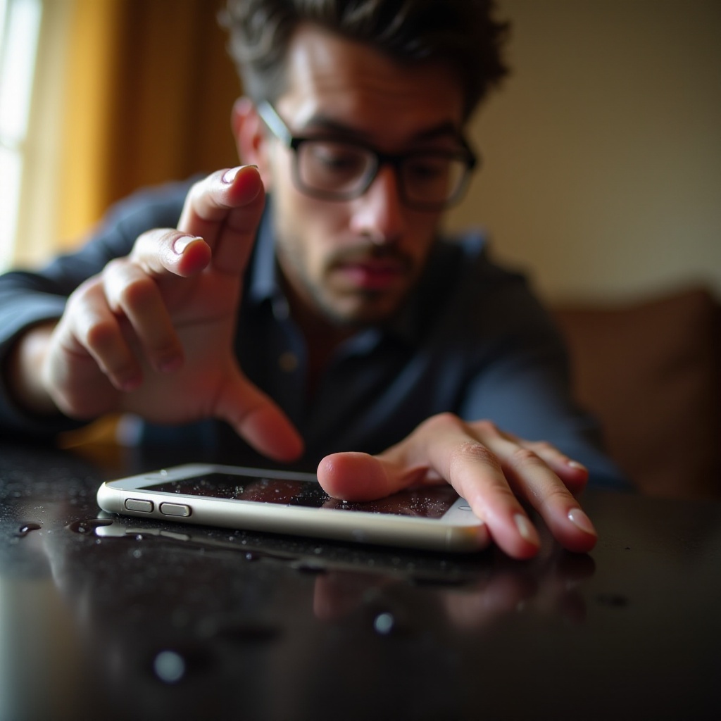 cum să scoți apa din iPhone