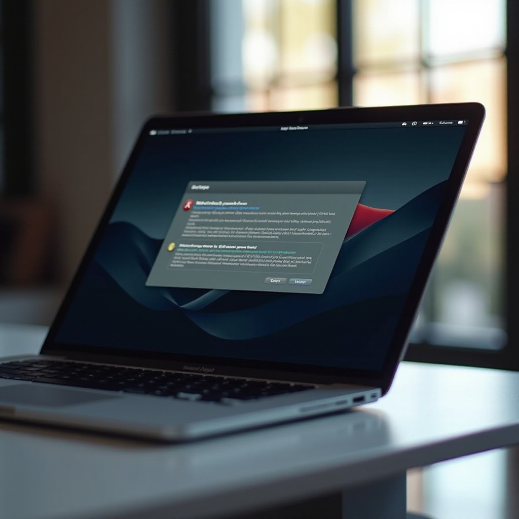 kako ponovo pregledati obaveštenja o greškama na macbooku