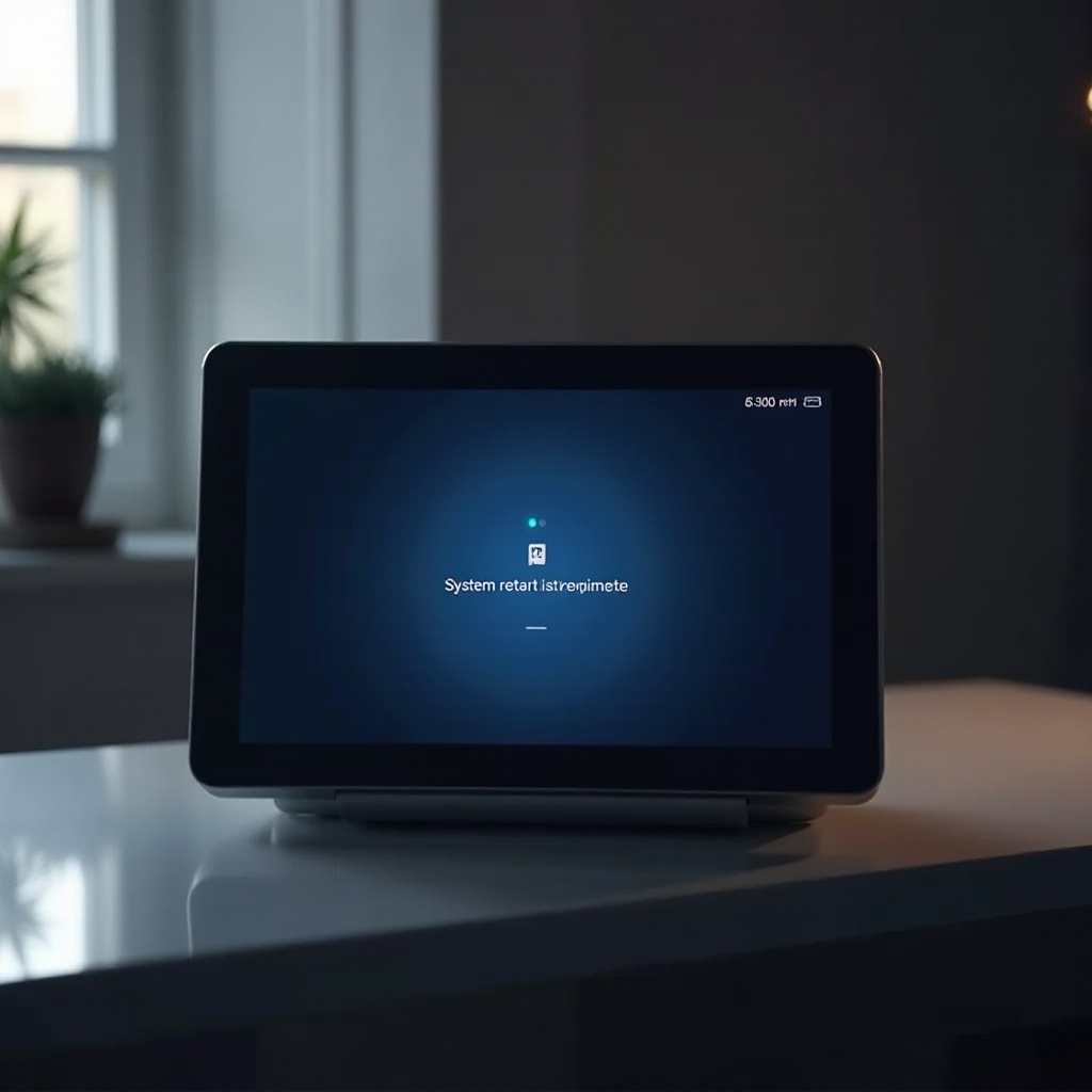 Echo Show continuă să se repornească