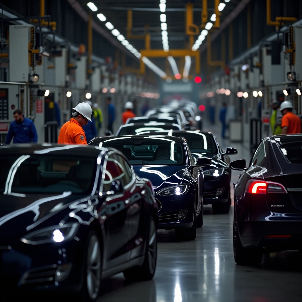kde se vyrábí tesla model 3
