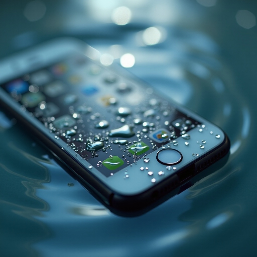 how to shake water out of iphone
