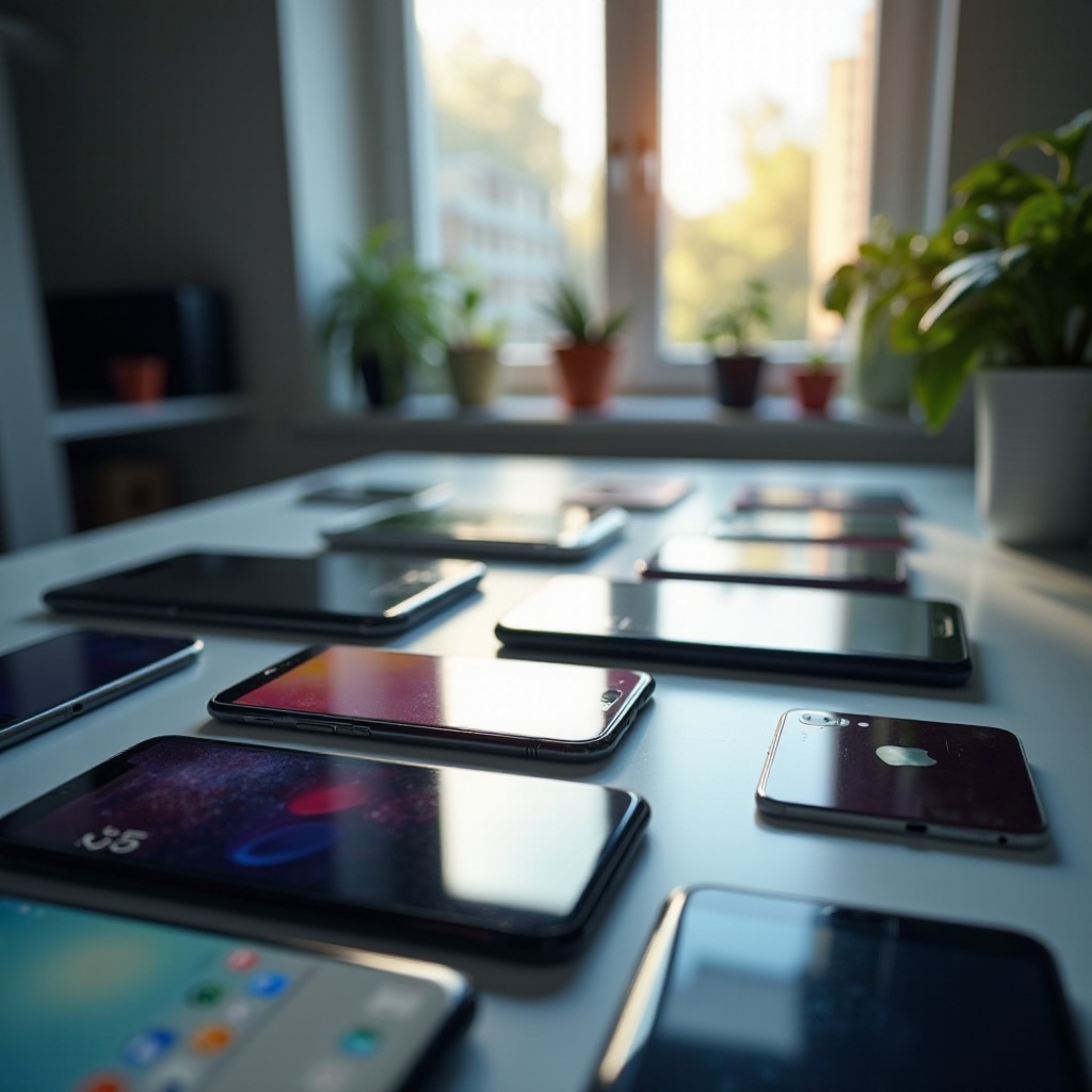 прегиб склопивог телефона