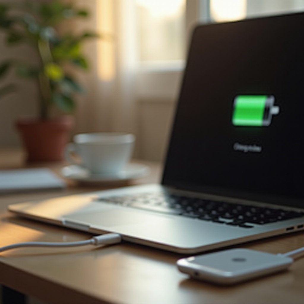bateria nie ładuje się w MacBooku Air przez USB-C