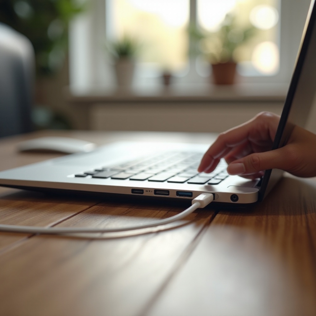 laptop nie ładuje się po podłączeniu do prądu