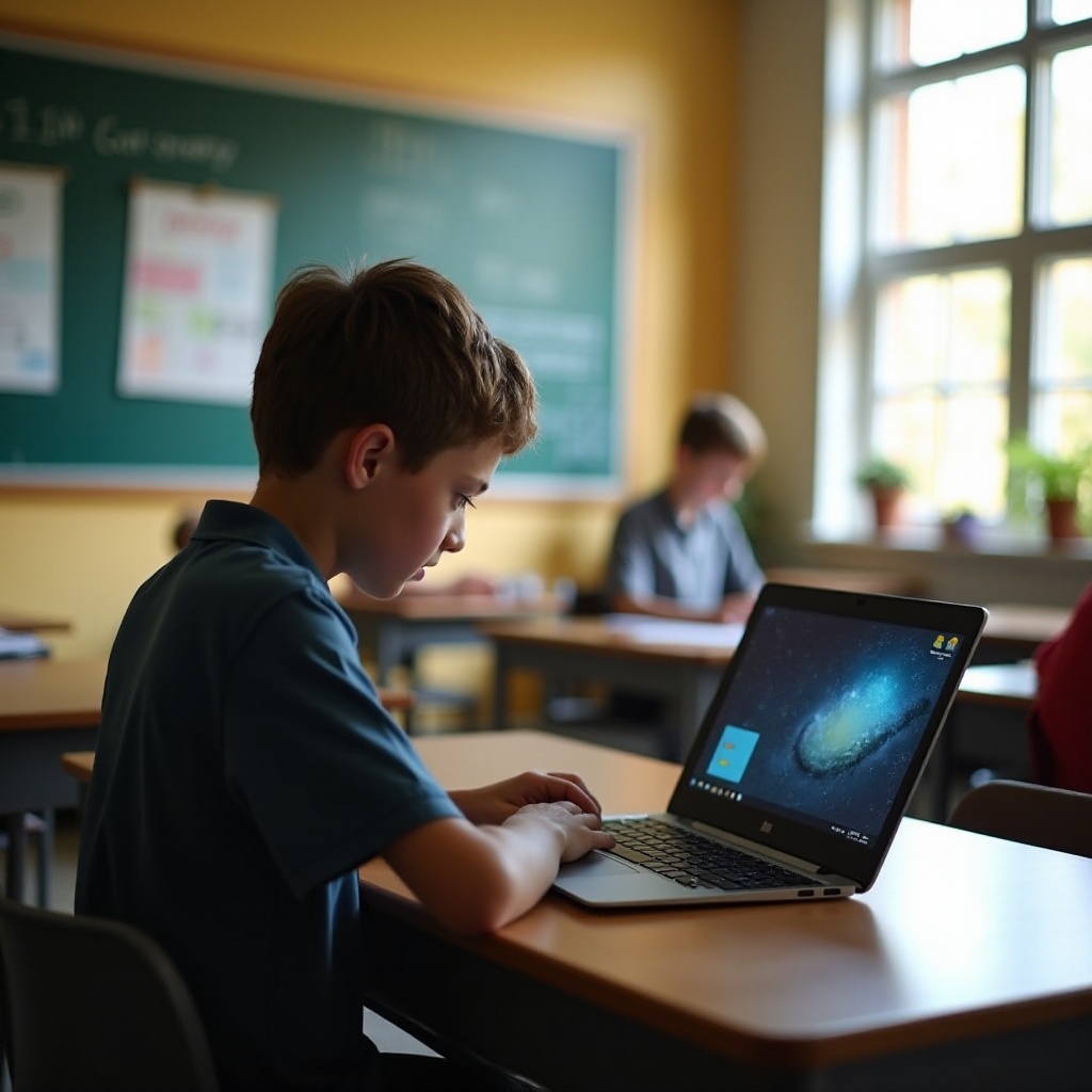 cum să modifice asteroid launcher pe Chromebook la școală
