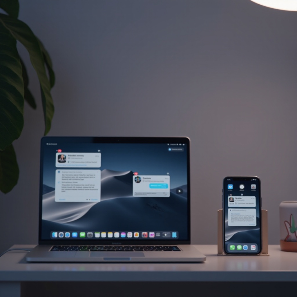 jak synchronizovat zprávy z MacBooku na iPhone