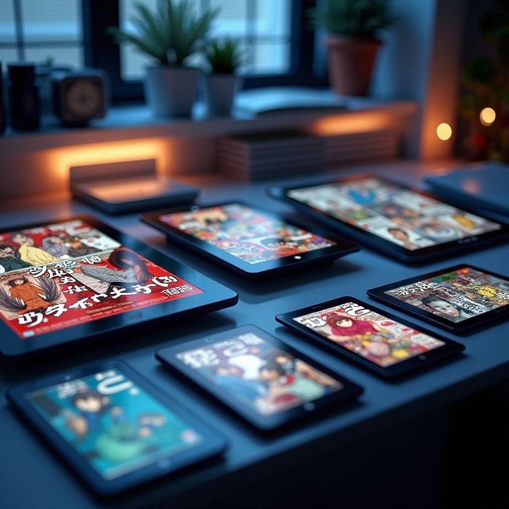 tablet for reading manga