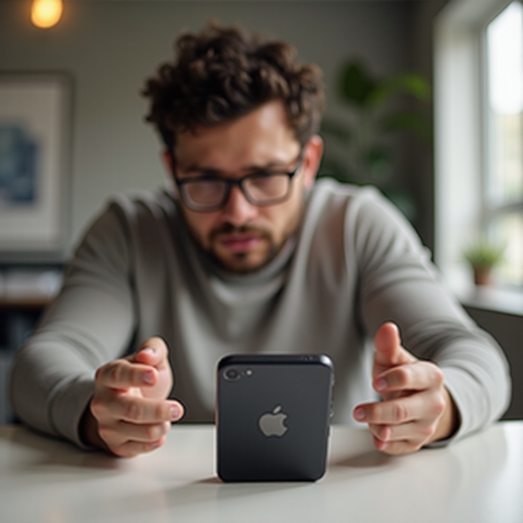 nastavení iphone se zaseklo