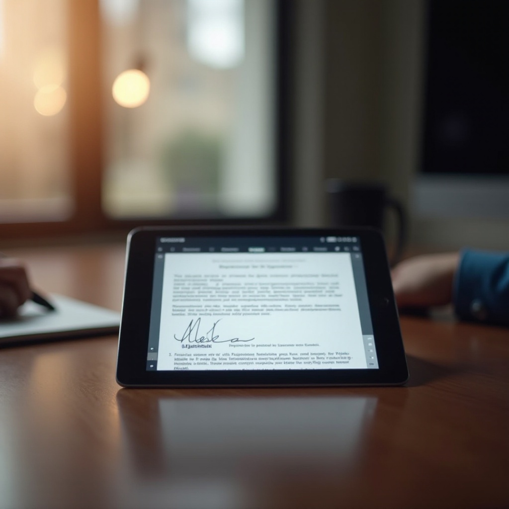 най-добрият таблет за подписване на документи