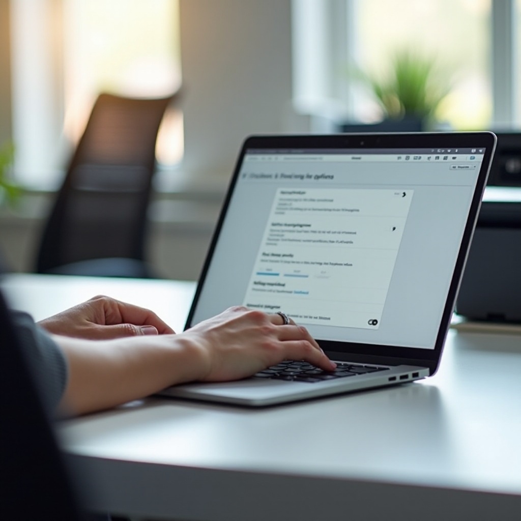 كيفية طباعة شيء ما باستخدام جهاز Chromebook
