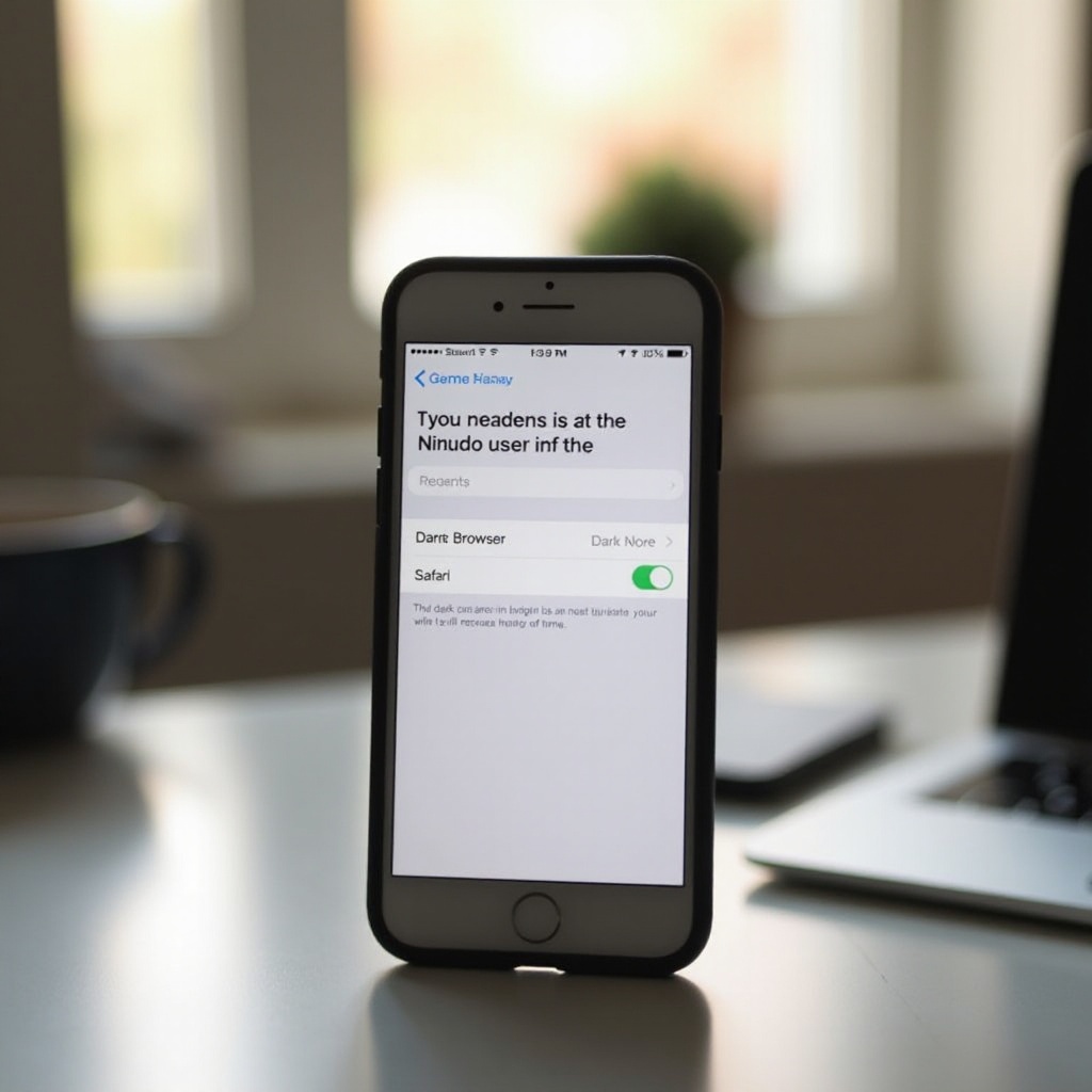 how to turn dark mode off safari iphone