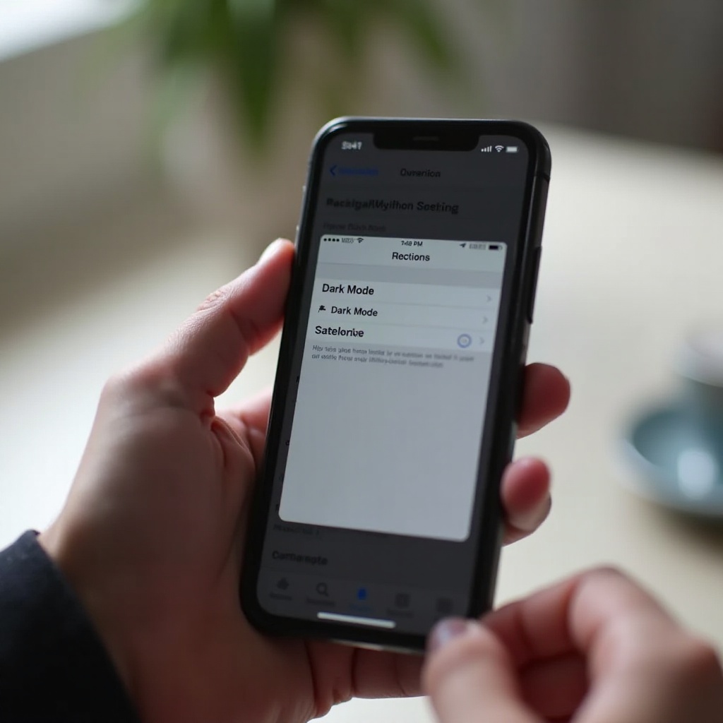 как да изключите тъмния режим в safari на iPhone