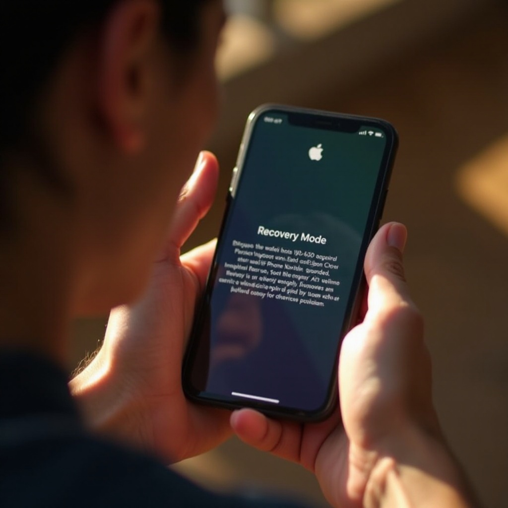 how to exit recovery mode on iphone