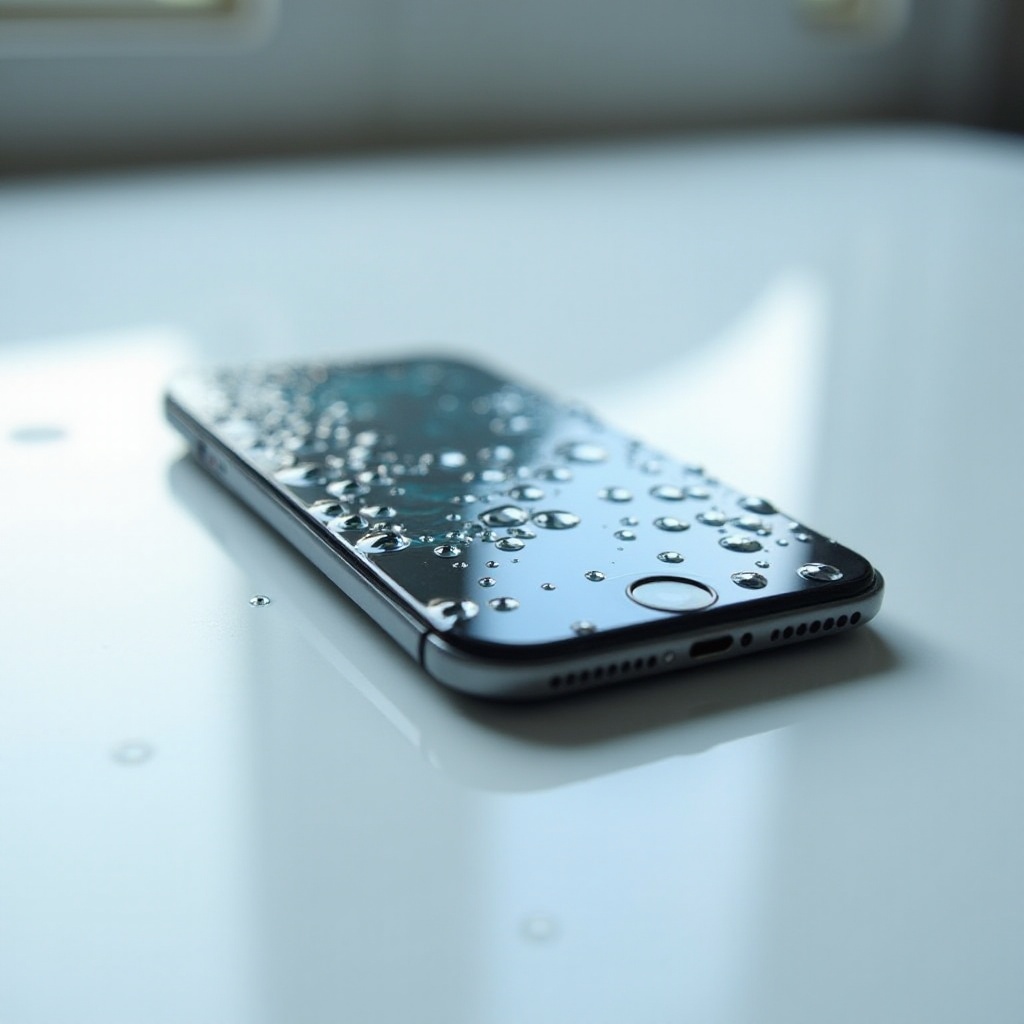 كيفية إزالة الماء من الآيفون