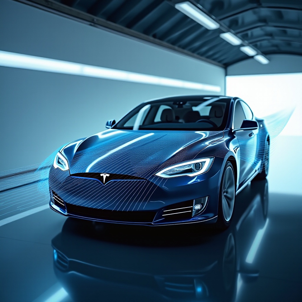 součinitel odporu vzduchu tesla model s