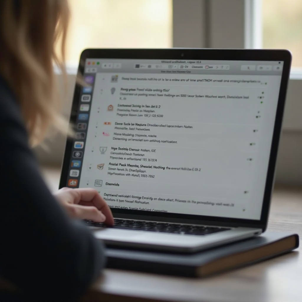 kako ponovo pregledati obaveštenja o greškama na macbooku