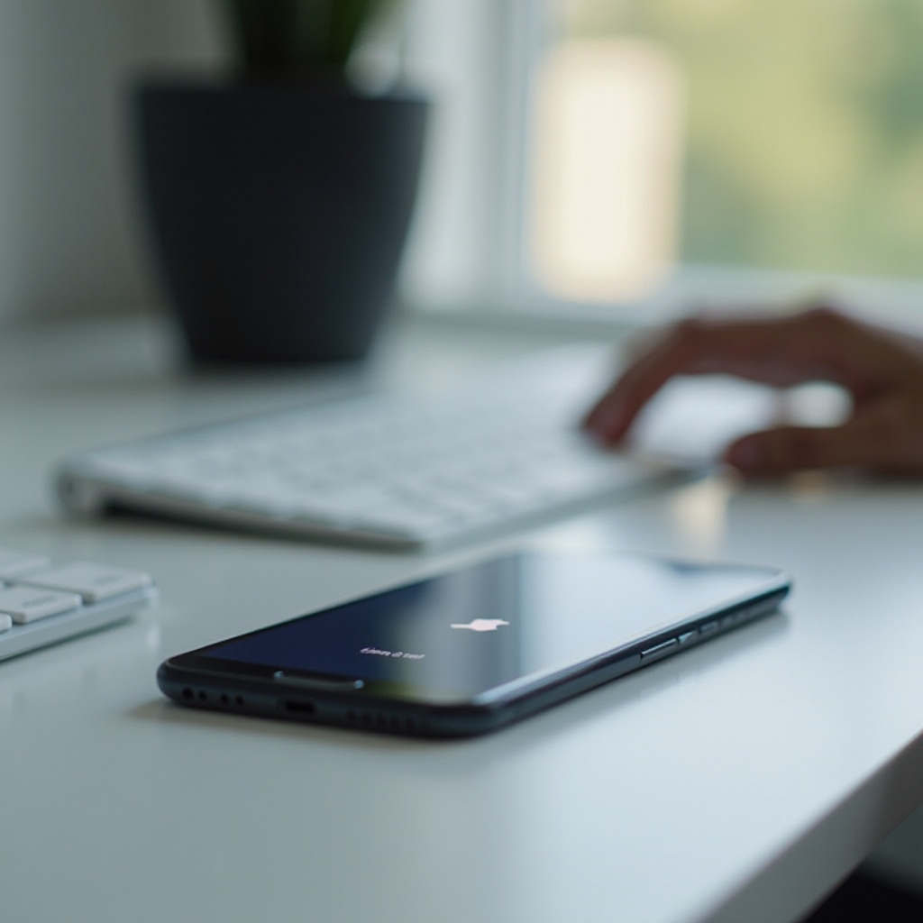 konfiguracja iphone utknęła