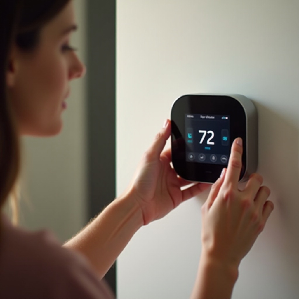 как да нулирате термостата на Alexa