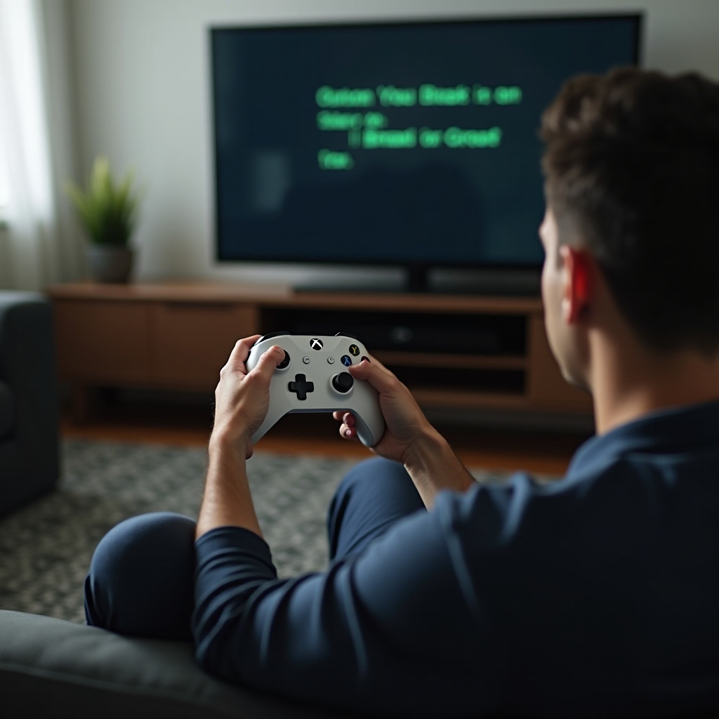 контролерът на Xbox се включва и след това изключва