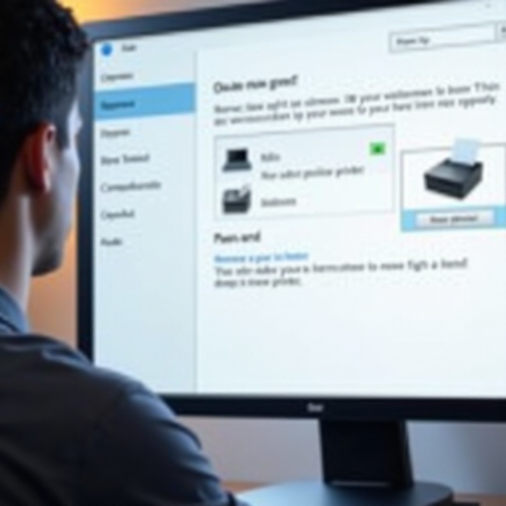 как удалить принтер из Windows 11